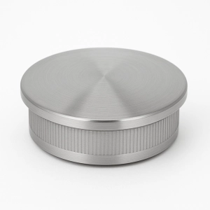 ZAŚLEPKA SOCZEWKA DLA RURY Ø42,4X2,0MM, AISI 304 Balustrada Elementy Montaż