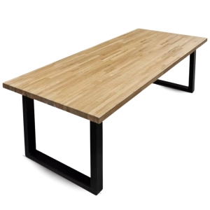 Stół Dębowy Prostokątny 200 × 100 × 75 cm Łączony