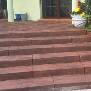 ELEMENT BETONOWY TARAS OBRZEŻE OGRODOWE RABATOWE Palisada stojąca