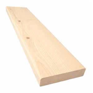 Deska tarasowa świerkowa 280x14,5x3 cm gładka Podłoga Domek Letniskowy