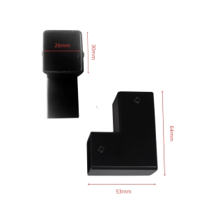 Uchwyt do Profili 25x25 Mocowanie Boczne balustrady harfy