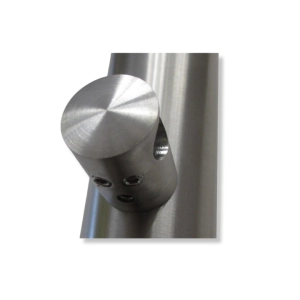 Słupek Łączeniowy Ø 42,4 x 1130 mm 4 Uchwyty Rurki Ø 12 mm AISI 304 MOCOWANIE BOCZNE Balustrada Poręcz