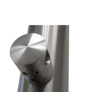 Słupek Łączeniowy Ø 42,4 x 960 mm 2 x 4 Uchwyty Osiowe Ø 12 mm AISI 304 Balustrada Poręcz