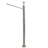 Słupek Lewy Ø 42,4 x 1060 mm 5 Uchwytów Osiowych Ø 12 mm AISI 304 Balustrada Poręcz