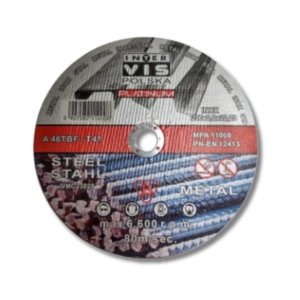 Tarcza Do Cięcia Stali Nierdzewnej 125 x 1,2 mm