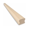 PORĘCZ BUKOWA NA SCHODY OMEGA 5,5x4,5 POCHWYT DO BALUSTRADY 100 CM