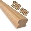 PORĘCZ DĘBOWA NA SCHODY OMEGA 5,5x4,5 POCHWYT DO BALUSTRADY 120 CM