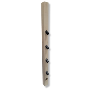 Słupek Drewniany Jesionowy FI 25MM Rurki Pod Kątem