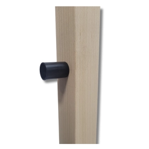 Słupek Drewniany Bukowy FI 25MM w Poziomie