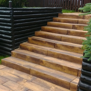 Stara Duża Decha 35' Drewniana Płyta Imitacja Drewna