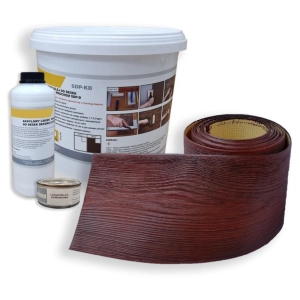 Deska elewacyjna MAHOŃ Imitacja Drewna (zestaw 1m2)