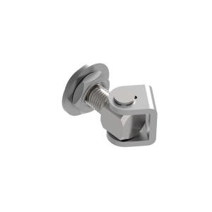 Zawias regulowany do spawu , M20 , AISI 304 , nierdzewny