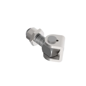 Zawias regulowany do spawu , M20 , AISI 304 , nierdzewny