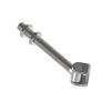 Zawias regulowany długi, M 20, 185 mm stal ocynkowana