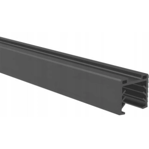 Uszczelka balustrady szklanej dla szkła 16-17,5 mm , długość 2,5 m