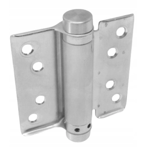 Zawias sprężynowy wahadłowy , jednostronny , L = 125mm , AISI 304 , nierdzewny