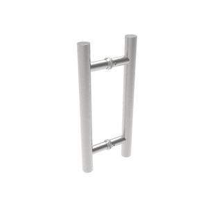 Pochwyt - Antaba dla uchylnych i przesuwnych drzwi szklanych, AISI 304, 400 mm