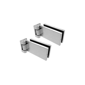 Zawias do ościeżnicy drewnianej szklanych drzwi Bar - para