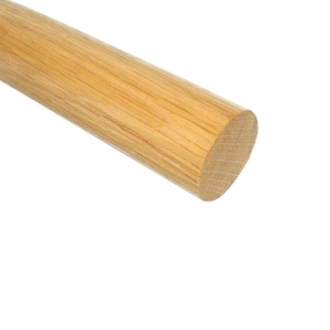 Pochwyt dębowy Ø 42 mm , 3000 mm , poręcz dębowa