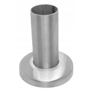Okucie dolne do drewna Ø 42,4 mm , AISI 304 , szlifowane , nierdzewne
