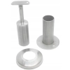 Okucie do drewna Ø 42,4 mm , poręcz Ø 42,4 mm , AISI 304 , szlifowane , nierdzewne